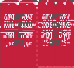 Accident Prevention Tag: Rectangle, 3