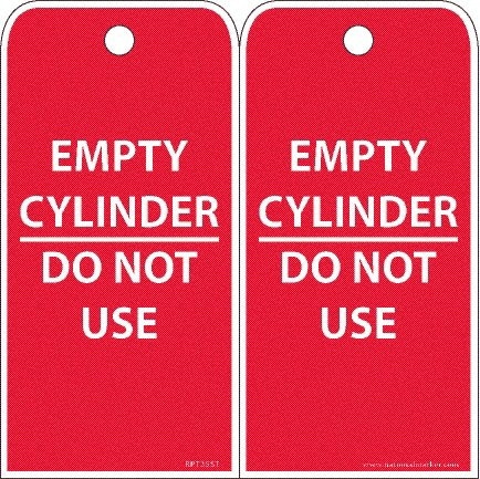 Accident Prevention Tag: Rectangle, 6