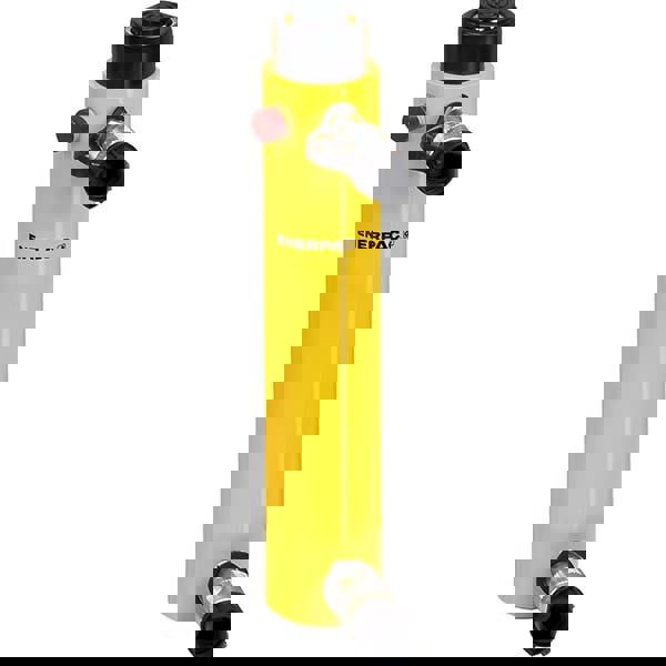 Compact Hydraulic Cylinder: Base Mounting Hole Mount, Steel