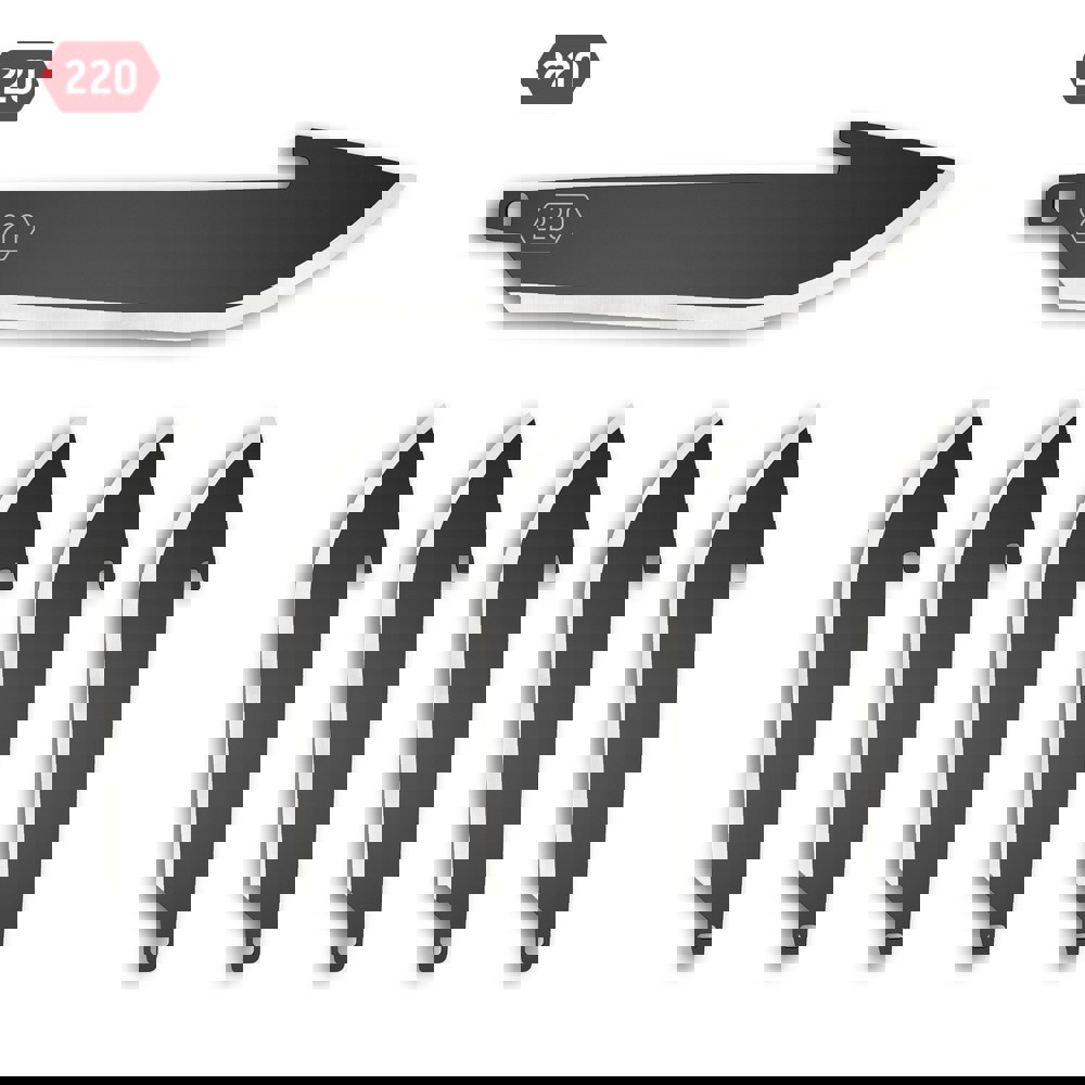 Knife Blades; Blade Type: Drop Point ; Blade Material: Japanese 420J2 Stainless Steel ; Blade Point Type: Sharp ; Blade Edge Type: Straight ; Blade Length (Decimal Inch): 2.2000 ; Blade Thickness (Decimal Inch): 0.0275