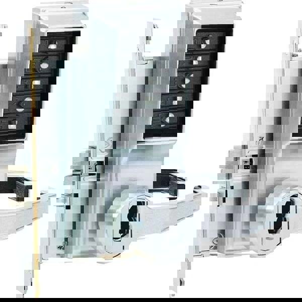 Lever Locksets; Type: Push-button Lock; Door Thickness: 1-3/4; Back Set: 2-3/4; For Use With: Commercial Doors; Finish/Coating: Satin Chrome; Material: Steel; Material: Steel; Door Thickness: 1-3/4; Lockset Grade: Grade 1; Cylinder Type: SFIC; Number of C