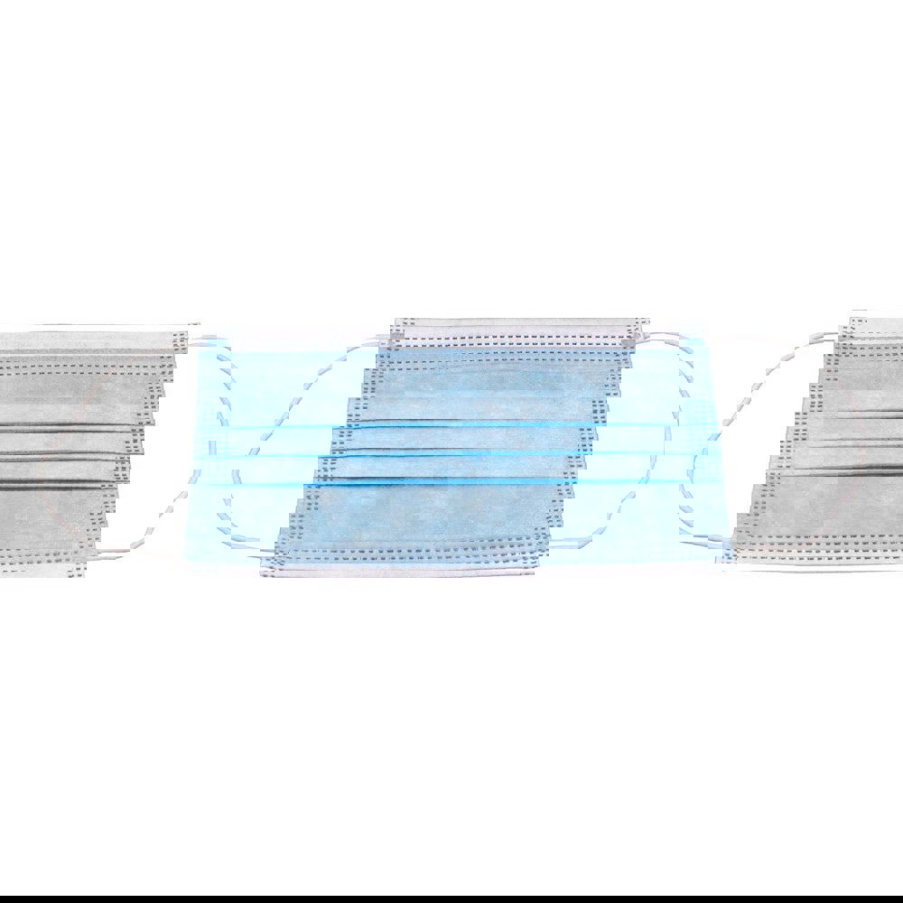 Disposable Face Mask: Contains Nose Clip, Size Medium/Large