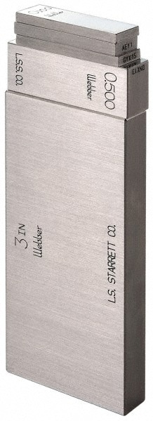 Rectangle Steel Gage Block: 0.1008