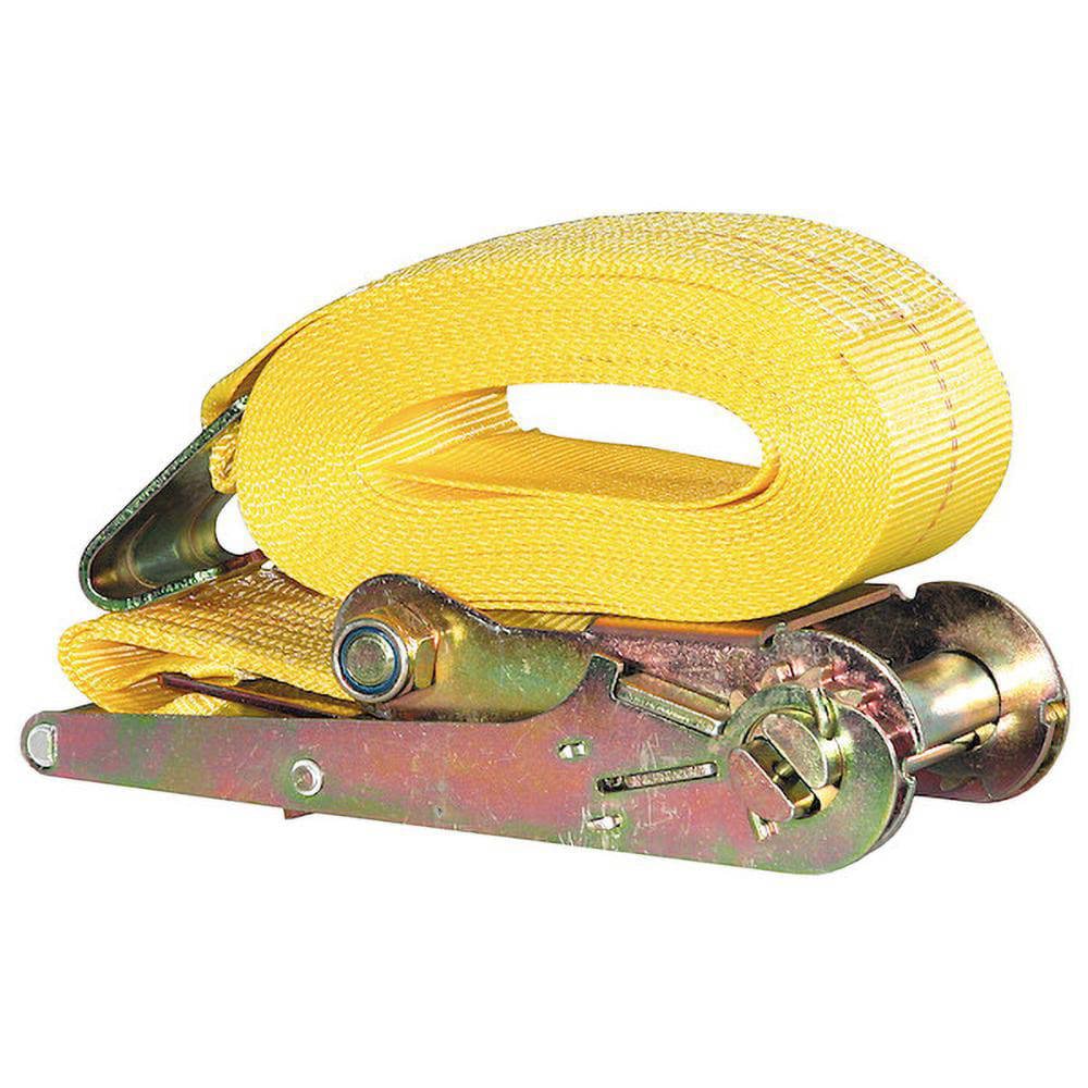 Web Sling: 27' Long, 600 lb Vertical, 1,800 lb Choker