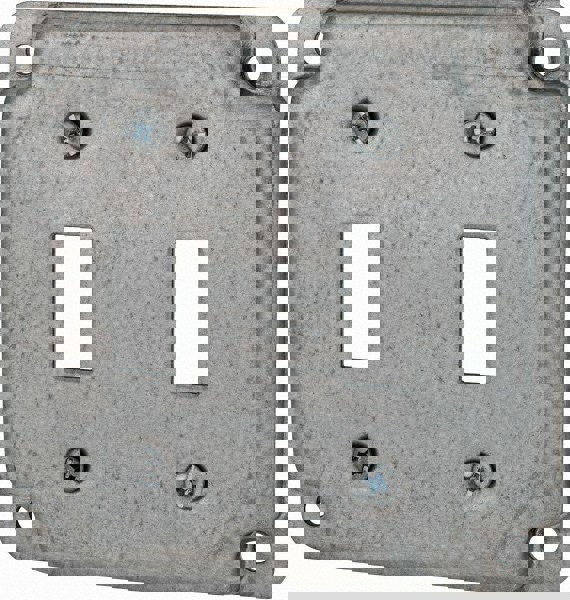 Surface Electrical Box Cover: Steel