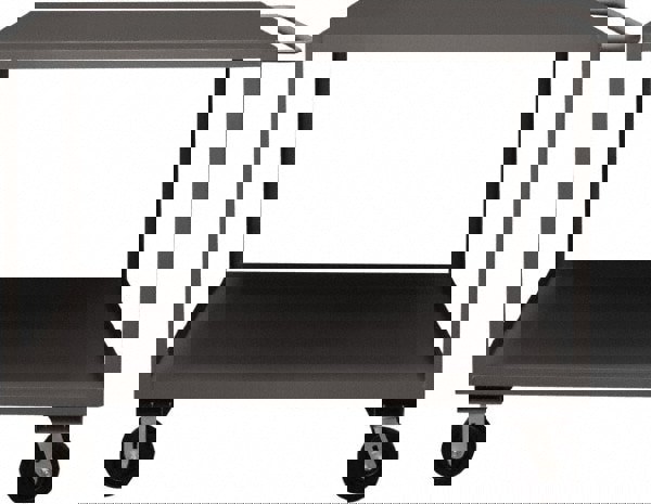 Service Utility Cart: Steel, Gray