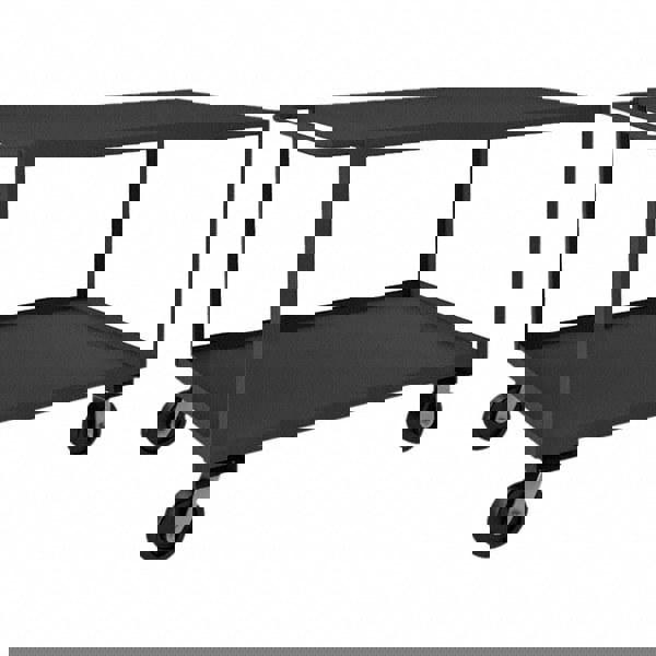 Heavy-Duty Service Utility Cart: Gray