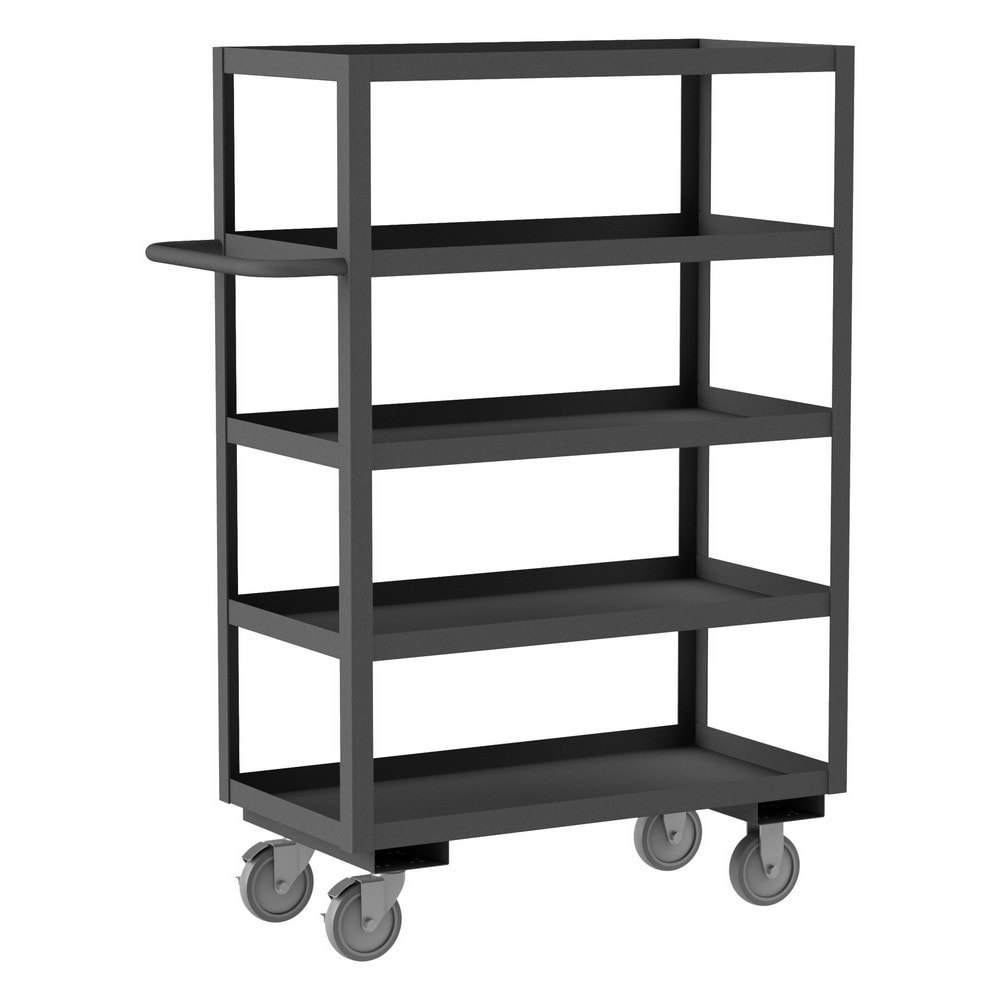 Service Utility Cart: Steel, Gray