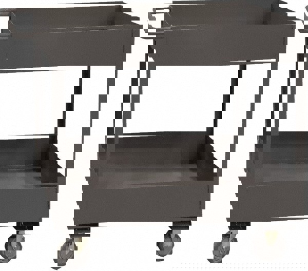 Service Utility Cart: Steel, Gray