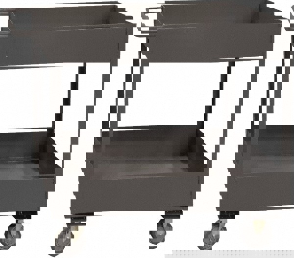 Service Utility Cart: Steel, Gray