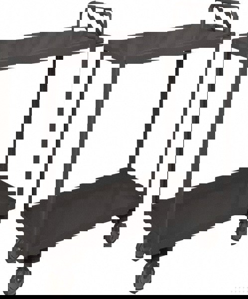 Service Utility Cart: Steel, Gray