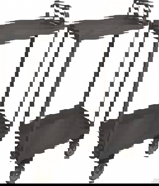 Service Utility Cart: Steel, Gray