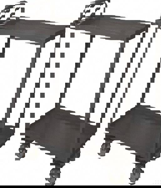 Service Utility Cart: Steel, Gray