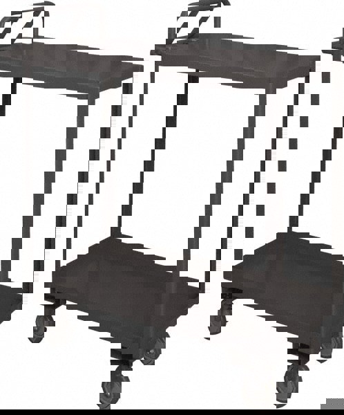 Service Utility Cart: Steel, Gray