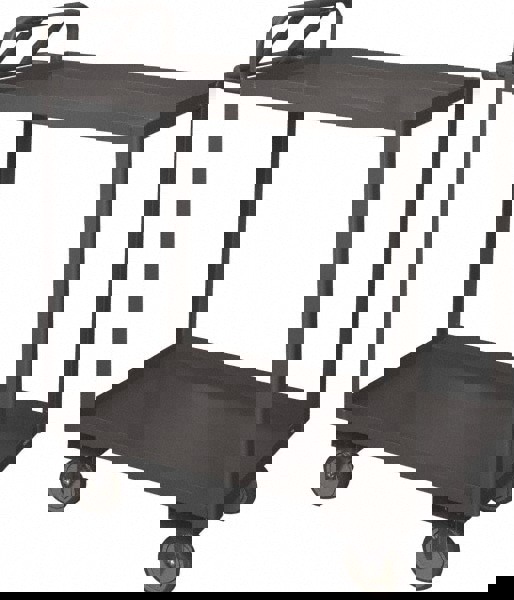 Service Utility Cart: Steel, Gray