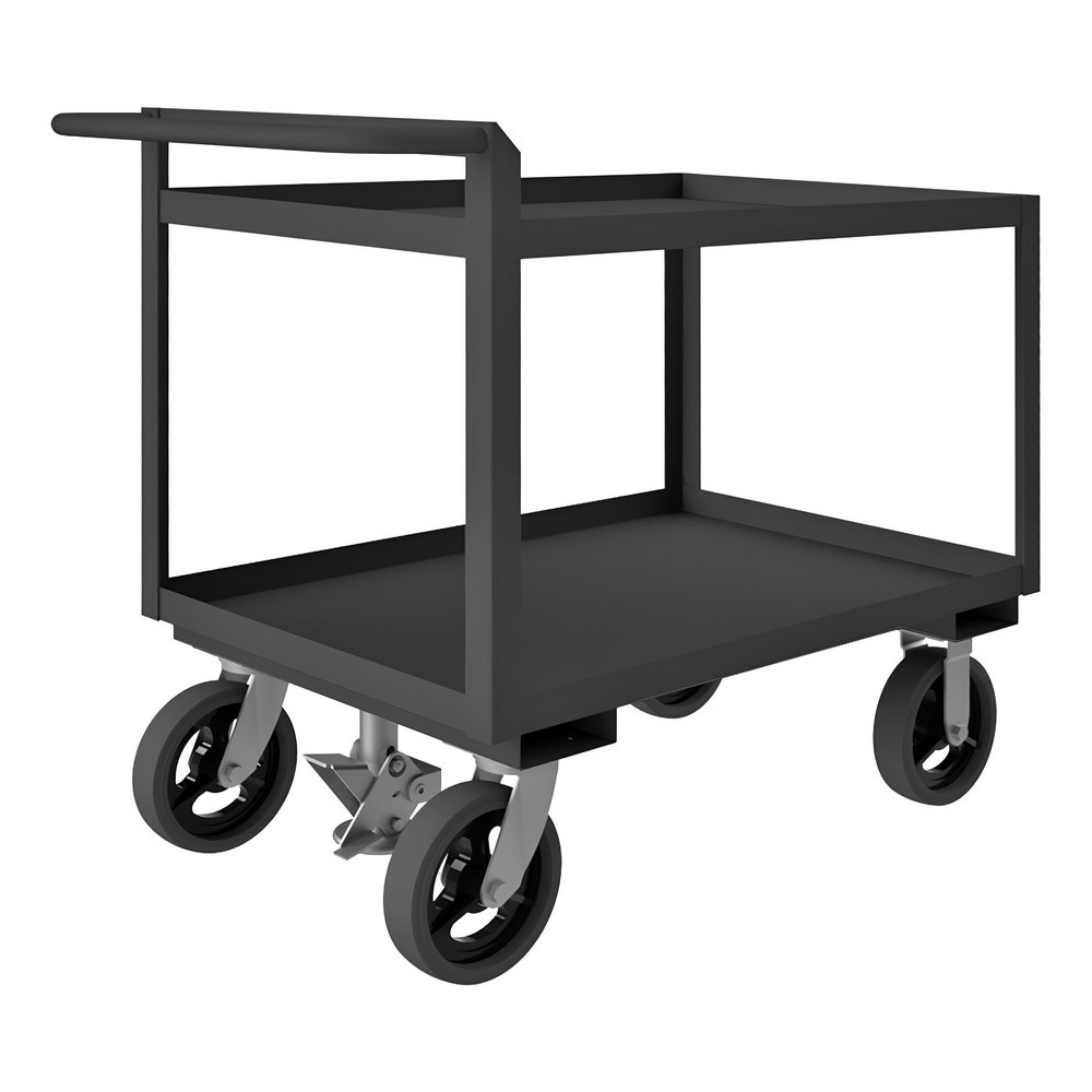 Security & Work/Utility Trucks; Truck Type: Stock Cart ; Load Capacity (Lb. - 3 Decimals): 2400.000 ; Length (Inch): 54-1/4 ; Truck Material: Steel ; Width (Inch): 30-1/4 ; Height (Inch): 36