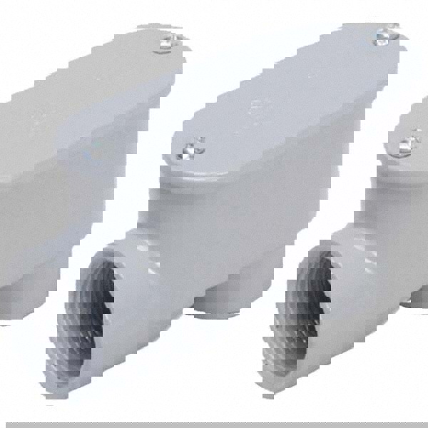 Conduit Bodies; Conduit Form Type: 85 ; Conduit Body Type: LB ; Trade Size (Inch): 3/4 ; Conduit Type: Rigid; IMC ; Shape: Oval ; Resistance Features: Weather Resistant