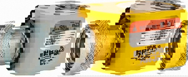 Portable Hydraulic Cylinder: Single Acting, 0.98 cu in Oil Capacity