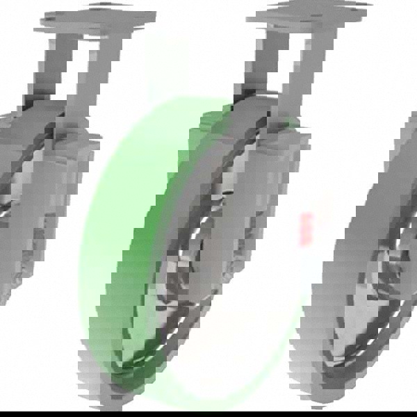 Rigid Top Plate Caster: Polyurethane, 8