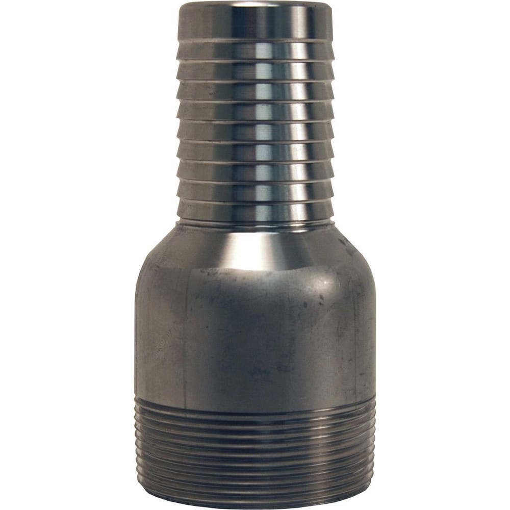Combination Nipples For Hoses; Type: King Nipple ; Material: 316 Stainless Steel ; Thread Standard: Male NPT ; Thread Size: 1in ; Overall Length: 3.63in ; Epa Watersense Certified: No