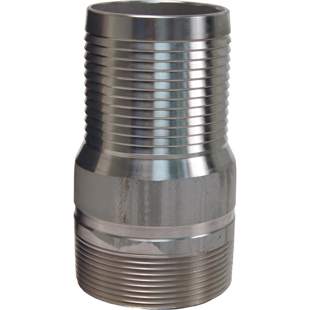 Combination Nipples For Hoses; Type: King Nipple ; Material: 316 Stainless Steel ; Thread Standard: Male NPT ; Thread Size: 3in ; Overall Length: 6.00in ; Epa Watersense Certified: No