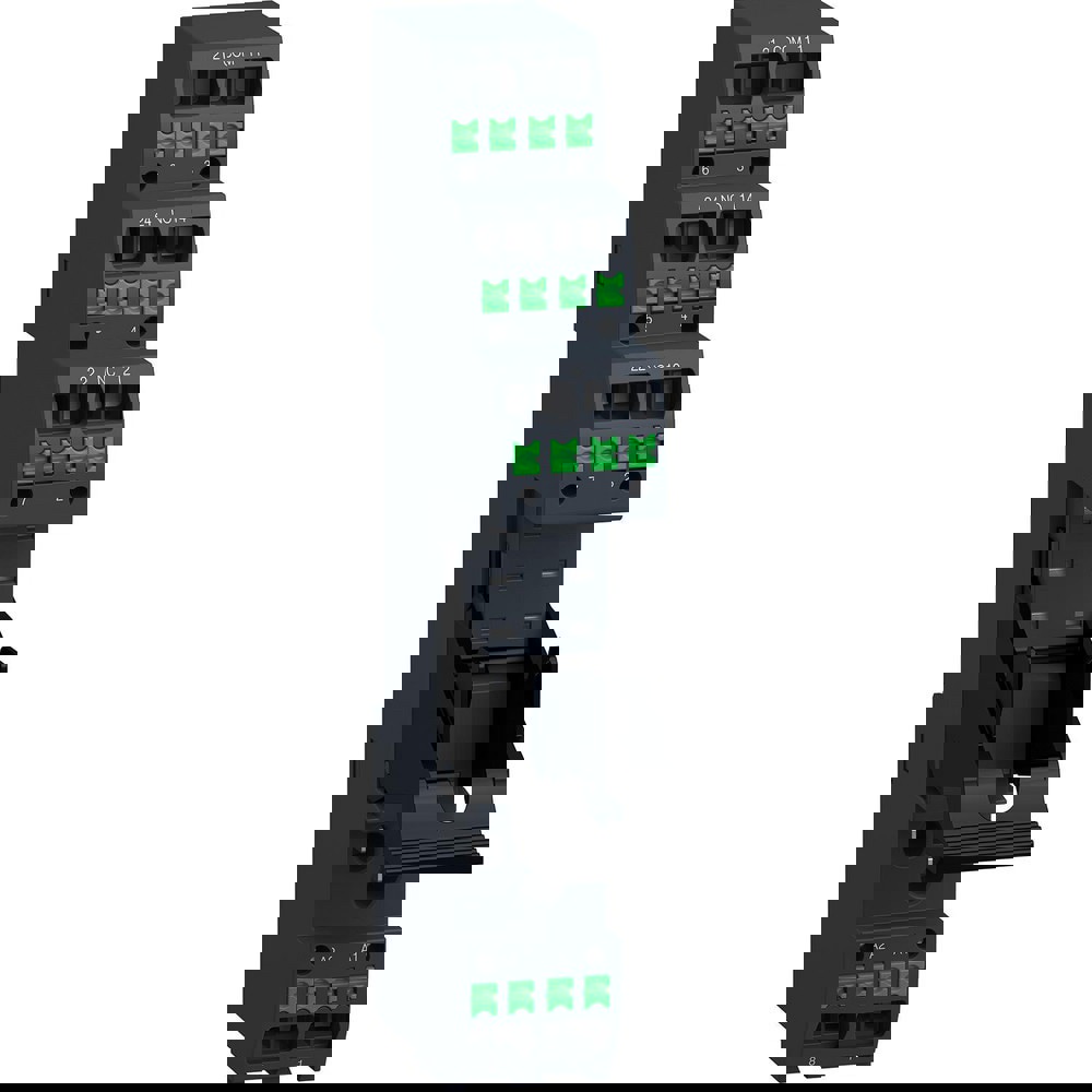 Relay Sockets; Socket Shape: Flat ; Contact Form: 2CO ; Terminal Type: Plug-in ; Contact Amperage: 10A ; Number Of Tiers: 0.000 ; Number Of Circuits Controlled: 2
