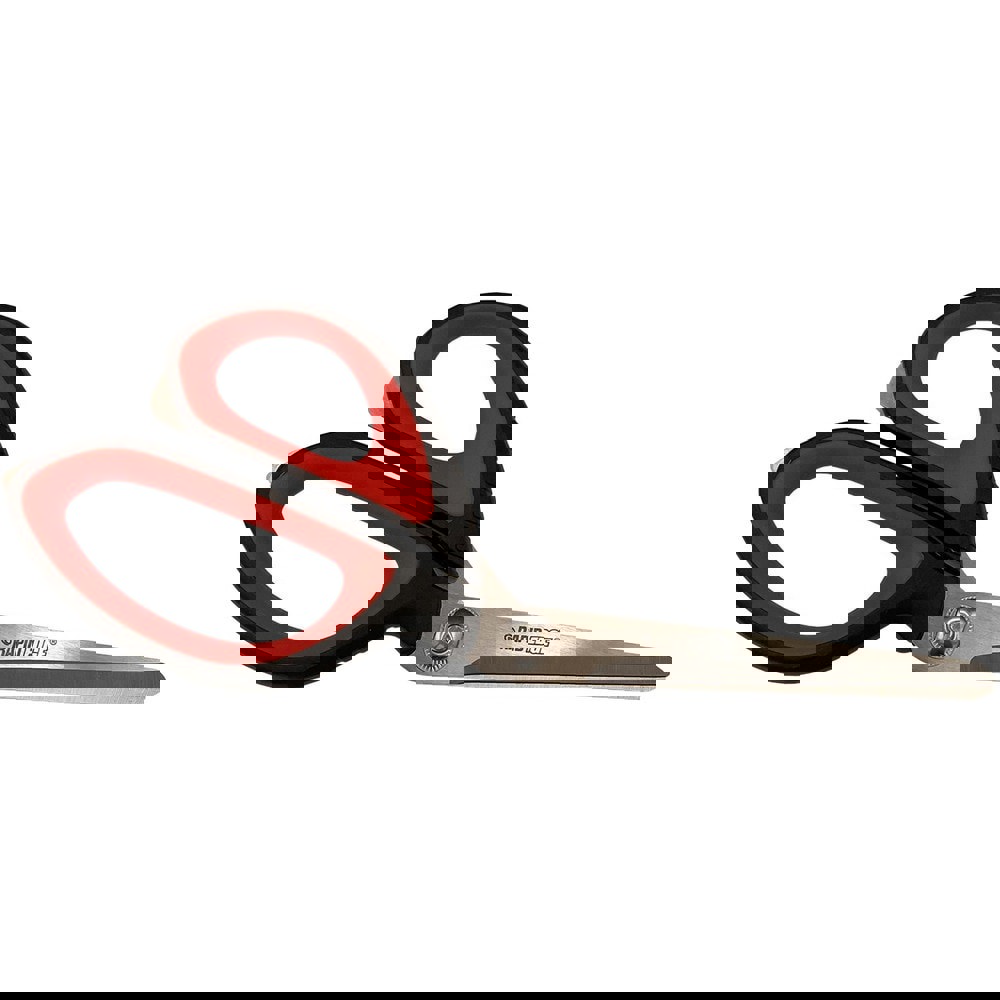 Scissors & Shears; Blade Material: Carbon Stainless Steel ; Handle Material: ABS; Rubber; Steel ; Application: Cardboard; Plastic; Rope; Metal Strapping ; Cutting Length: 4.0 ; Handle Type: Offset ; Handle Style: Offset