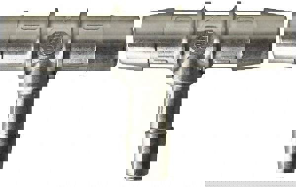 Barbed Tube Reduction Tee: 5/8 x 5/8 x 3/8