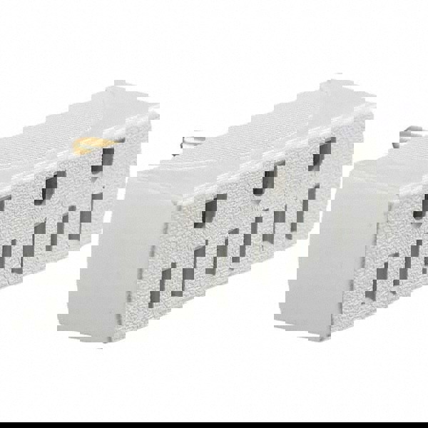 Straight Blade Adapter: Residential, 5-15R, 125VAC, White