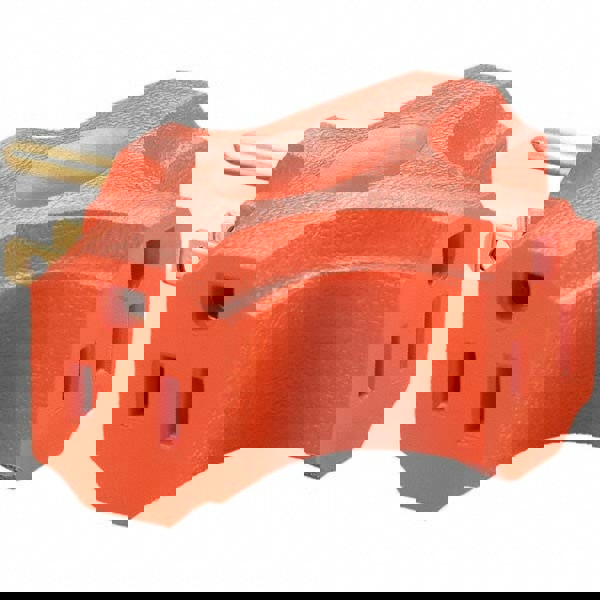 Straight Blade Adapter: Residential, 5-15R, 125VAC, Ivory