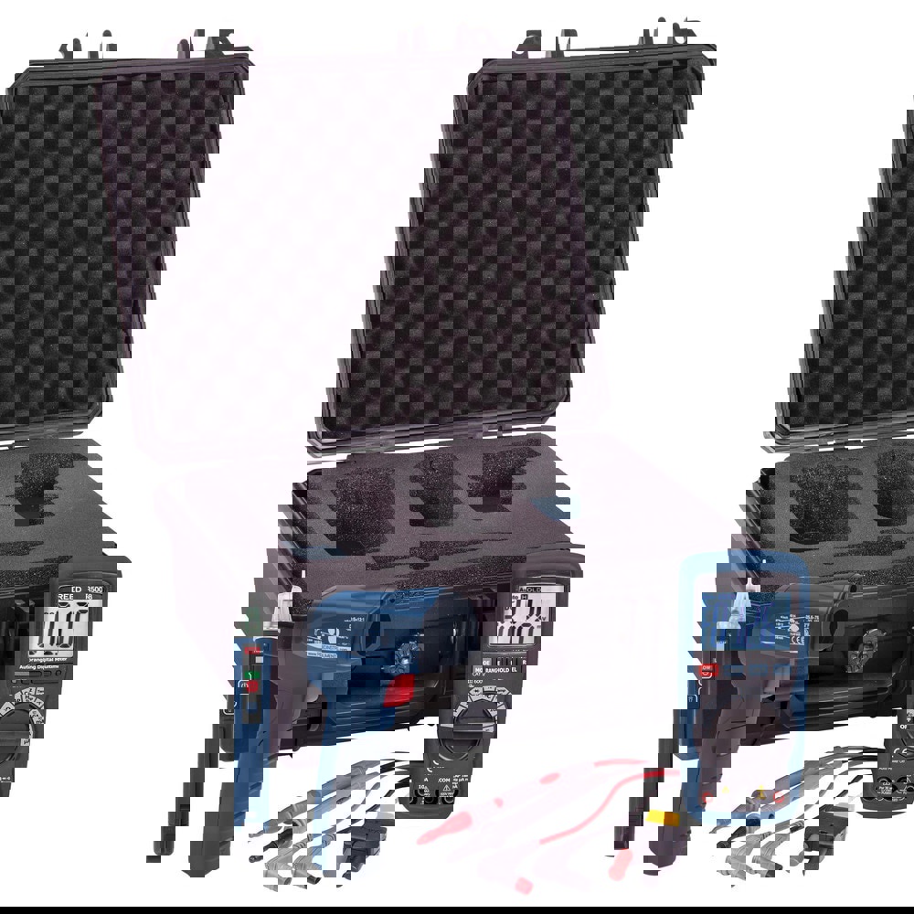 Electrical Test Equipment Combination Kit: 7 Pc, 600 Volt