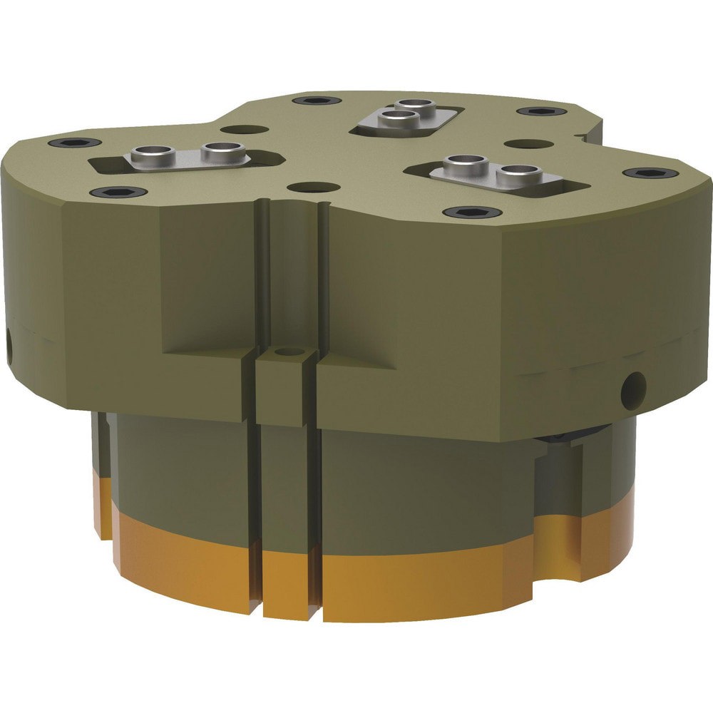 Air Grippers; Grip Type: 3-Jaw Parallel Gripper ; Grip Style: Parallel ; Holding Type: External; Internal ; Operating Pressure (psi): 30 to 100 ; Action: Double ; Maximum Working Pressure (bar): 7