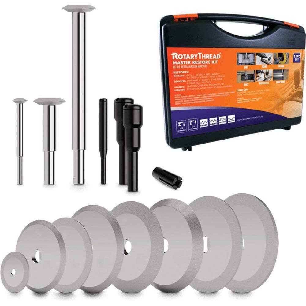Thread Repair Kits; Kit Type: Thread Repair Kit ; Insert Thread Size (Inch): 7/16; 5/8; 1; 1-3/4; 2-1/8 ; Includes Drill: No ; Includes Tap: No ; Includes Installation Tool: No ; Includes Tang Removal Tool: No