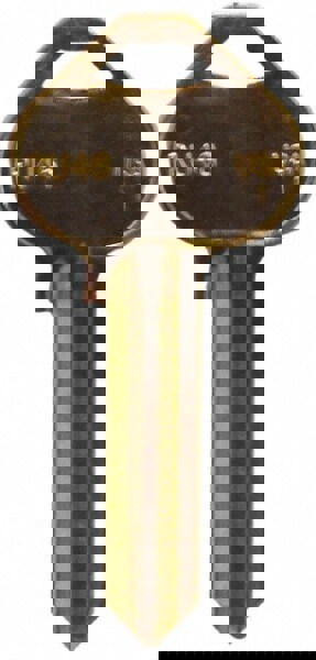 Russwin Brass Key Blank