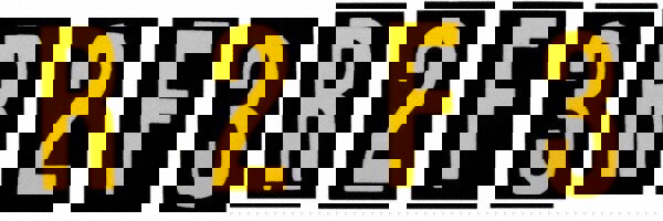 Stranco Number & Letter Label: