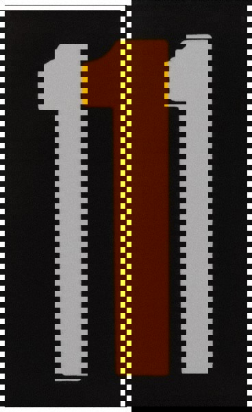 Number & Letter Label: 