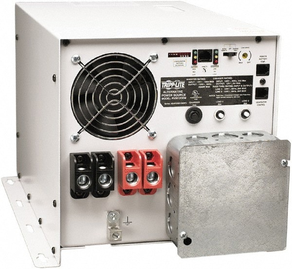 Hardwire Connection, 12 VDC Input, 120 VAC Output, 6,000 Peak Wattage, Surface Mount Power Inverter