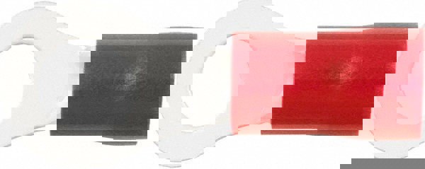 Circular Ring Terminal: Partially Insulated, 8 AWG, Crimp Connection