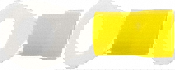Circular Ring Terminal: Partially Insulated, 4 AWG, Crimp Connection