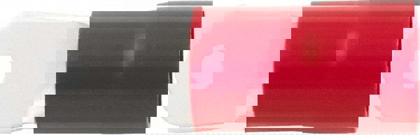 Circular Ring Terminal: Partially Insulated, 2 AWG, Crimp Connection