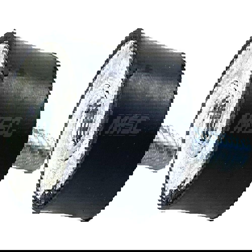 Vibration Isolators; Isolator Type: Plate/Stud; Maximum Load Capacity: 140.00; Insert Material: Zinc-Plated Steel; Isolator Material: Natural Rubber; Thread Size: 8 mm; Overall Width: 30; Overall Diameter: 30 mm; Overall Height: 20 mm; Thread Length: 23.0