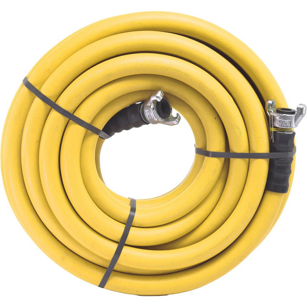 Air & Multi-Purpose Hose; Hose Type: Jackhammer Hose ; Length Ft. (Feet): 50 ; Type: Air Hose ; Color: Yellow ; Material: Rubber ; Inside Diameter (Inch): 3/4