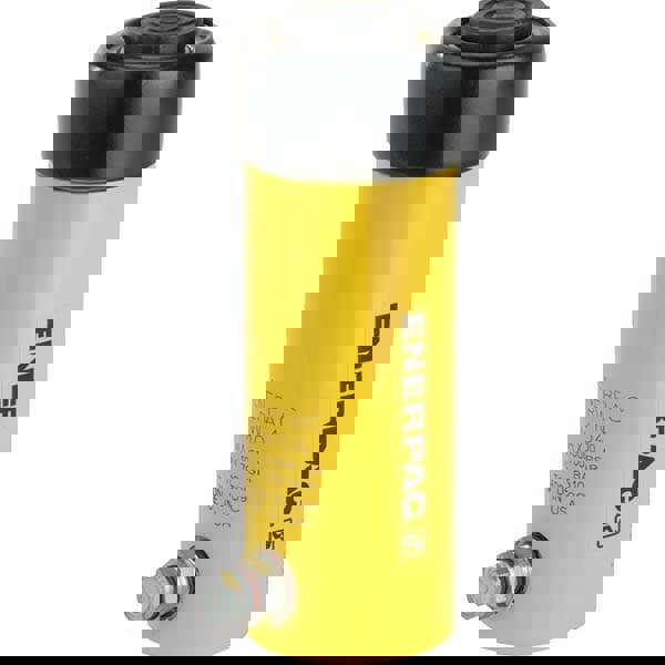 Compact Hydraulic Cylinder: Base Mounting Hole Mount, Steel