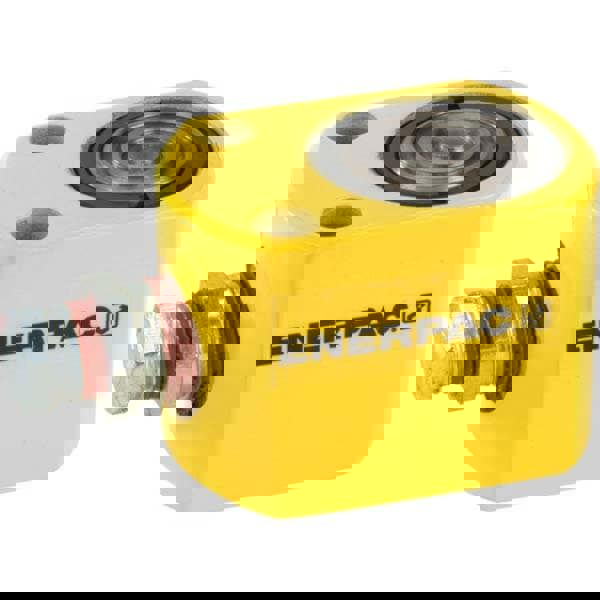 Compact Hydraulic Cylinder: Through Hole Mount, Steel