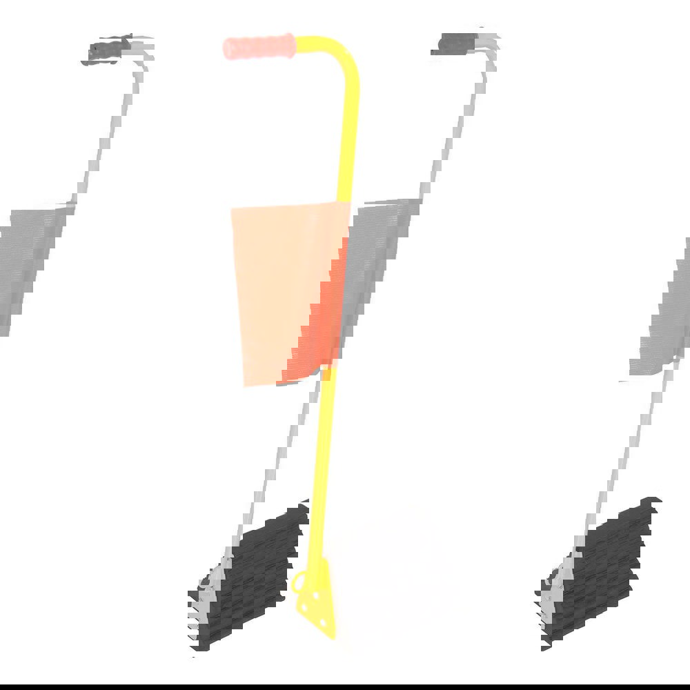 Wheel Chocks; Wheel Chock Type: Single ; Base Tread: Grooved ; Width (Inch): 8 ; Height (Inch): 37-1/8 ; Construction: Molded ; Surface Tread: Grooved