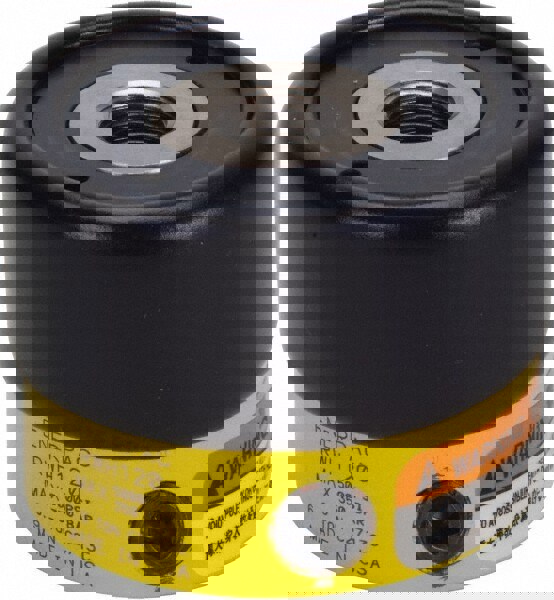 Portable Hydraulic Cylinder: Single Acting, 0.86 cu in Oil Capacity