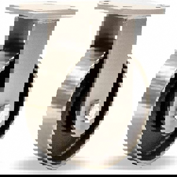 Rigid Top Plate Caster: Forged Steel, 5