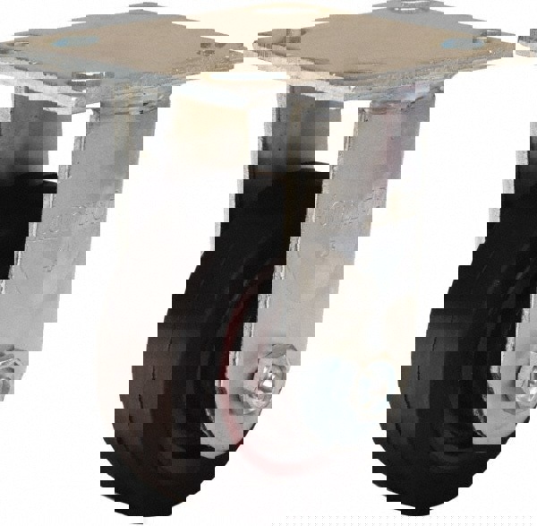 Rigid Top Plate Caster: Rubber Mold on Cast Iron, 4