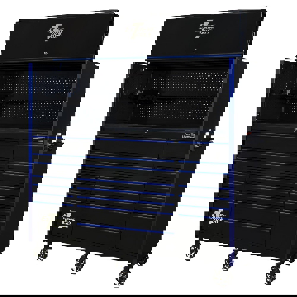 Tool Storage Combos & Systems; Type: Roller Cabinet with Hutch Combo ; Drawers Range: More than 15 Drawers ; Number of Pieces: 2.000 ; Width Range: 72