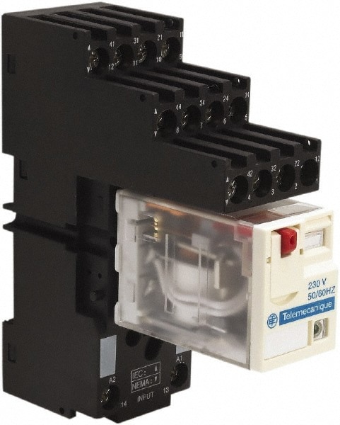 11 Pins, 250 Volt, 5 and 10 Amp, 3PDT, Ice Cube Relay Socket